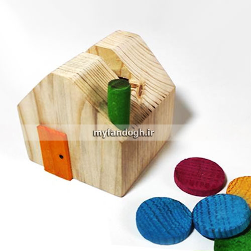 اسباب بازی قلک چوبی