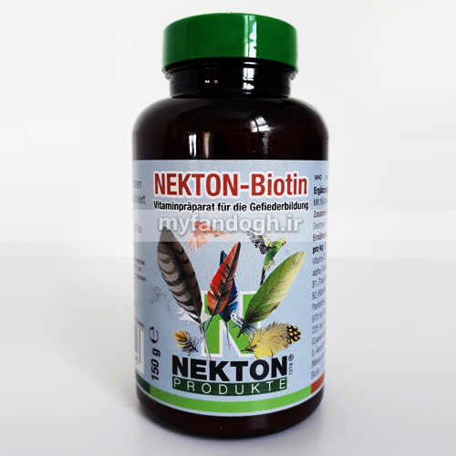 مکمل نکتون بیوتین رشد پَر پرندگان و طوطی سانان NEKTON-Biotin